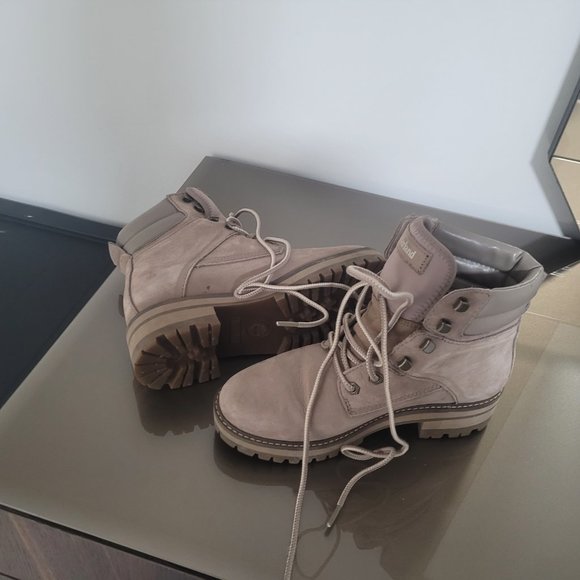 TIMBERLAND WOMAN COMBAT BOOTS SIZE 7.5 - Picture 11 of 15